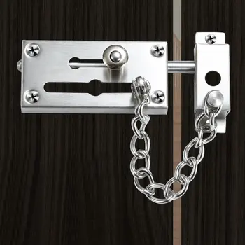 Sigurisë Derën e Zinxhirit të Bllokohet Anti-Vjedhje Zinxhirin e Derës Zinxhirë Roje të Dera e Zinxhirit të Bllokohet Anti-vjedhje Derën Kaloni Bllokohet nga Hardware të Shumta