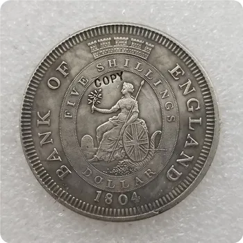 1804 mbretërinë e BASHKUAR BANKA DOLLAR Kopje Monedha monedha përkujtimore-kopje monedha medaljen monedha collectibles