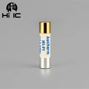 1PCS HIFI 4N Sterling silver Fitil CD Audio Përforcues Tub Amp Fitil 5*20mm 0.5 A-15A Elektronike Komponent AudioTube