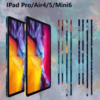 Ngjyra Kokërr Decal Lëkurës Për iPad Pro 2020 2021 2018 12.9 11 Air4 mini6 3M Anën Lëkurat Mbyllë Kufirin e Filmit të Mbuluar Mbrojtësi Gjemb