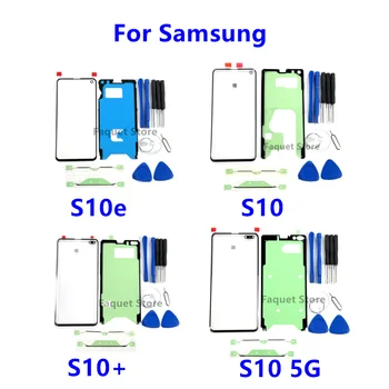 Prekje Kozmike Xhami Zëvendësimin e Riparimit të Mjeteve Për Samsung Galaxy S10 / S10 Plus S10e 5G Para ekran Ekran Mjet të Jashtëm Ngjitës