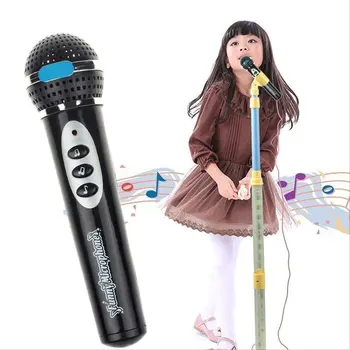 Profesionale Mikrofon Fëmijët Vajza Djem Mikrofon Mic Kënduar Karaoke Fëmijët Qesharake Muzikë Lodër Dhurata