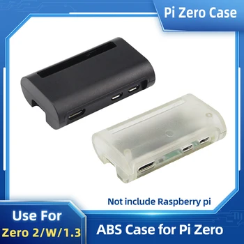 Raspberry Pi Zero 2 W Rast Zi ABS Kuti e Mbuluar Shell RPI Zero Mbyllje të Rasteve Kuti për Raspberry Pi Zero W V 1.3 Zero 2 W