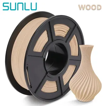 SUNLU Druri PLA 3D Printer fije e hollë e Drurit të Vërtetë fije e hollë 1.75 mm 1KG(2.2 LBS) Masur Dimensionale Saktësinë +/- 0.02 mm